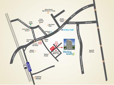 Project Image of 346.0 - 543.0 Sq.ft 1 BHK Apartment for buy in Shantee Sterling Heights A Wing