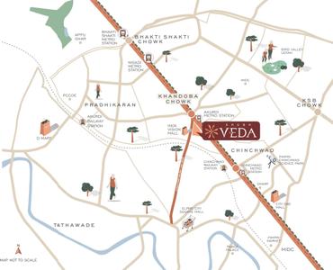 Project Image of 1106.0 - 3220.0 Sq.ft 3 BHK Apartment for buy in Shubh VEDA Tower E F G and Block 8