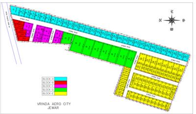 Project Image of 585.0 - 3600.0 Sq.ft Residential Plot Plot for buy in Vrinda Jewar City Propert