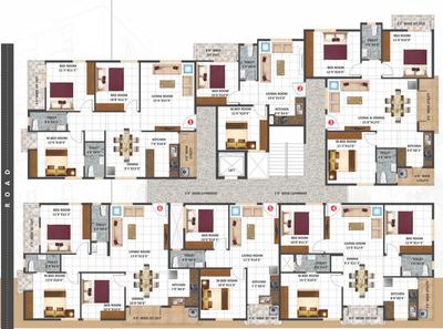 Project Image of 810 Sq.ft 2 BHK Apartment / Flat for sale in Electronic City for Rs. 5500200