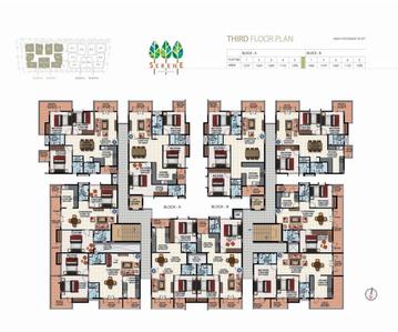 Project Image of 1065.0 - 1585.0 Sq.ft 2 BHK Apartment for buy in Adithya Serene