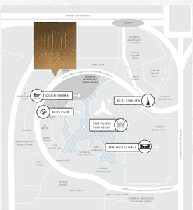 Project Image of 575.0 - 1377.0 Sq.ft 1 BHK Apartment for buy in Emaar Burj Crown