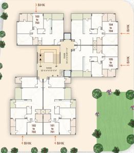 Project Image of 1292.42 - 1592.63 Sq.ft 3 BHK Apartment for buy in Y N B Arshad Elegance