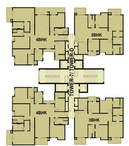 Project Image of 1609 Sq.ft 2.5 BHK Apartment / Flat for sale in Sector 32 for Rs. 26000000