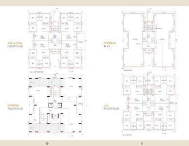 Project Image of 0.0 - 1206.1 Sq.ft 3 BHK Apartment for buy in Narayan Coral Aroma