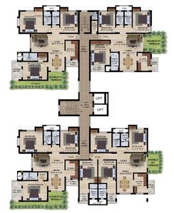 Project Image of 1880.0 - 2615.0 Sq.ft 3 BHK Apartment for buy in Panchratna Heritage