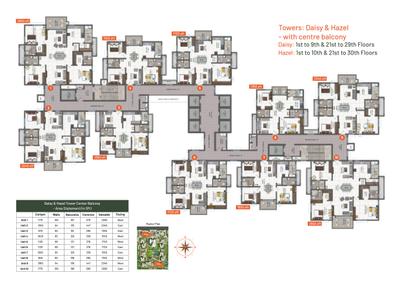 Project Image of 1720 Sq.ft 3 BHK Apartment / Flat for sale in Tellapur for Rs. 17000010