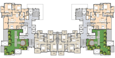 Project Image of 1013.0 - 1272.0 Sq.ft 3 BHK Apartment for buy in Ashiana Mulberry Moments