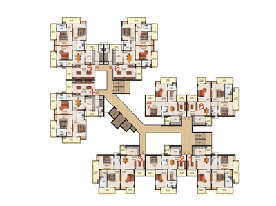 Project Image of 900.0 - 2495.0 Sq.ft 2 BHK Apartment for buy in Samiah Green View II