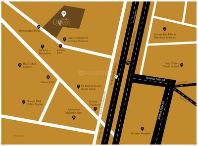 Project Image of 960.0 - 1224.0 Sq.ft 3 BHK Apartment for buy in Natural Quest