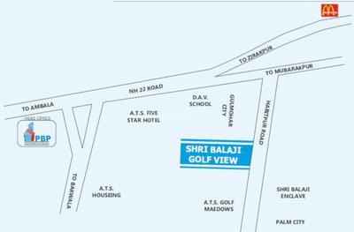 Preet Shri Balaji Golf View Images for Location Plan of Preet Shri Balaji Golf View 1