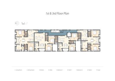 Project Image of 1274.0 - 1281.0 Sq.ft 2 BHK Apartment for buy in Avant Garde By UFactor