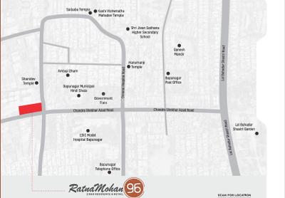 Project Image of 0.0 - 1044.0 Sq.ft 2 BHK Apartment for buy in Ratnamohan 96