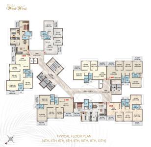 Project Image of 664.03 - 2042.45 Sq.ft 2 BHK Apartment for buy in Neels West Wind