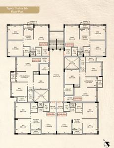 Project Image of 557.03 - 575.87 Sq.ft 2 BHK Apartment for buy in Shree Heights
