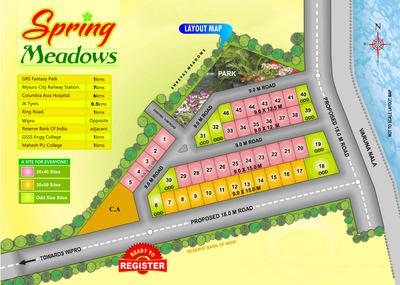 Project Image of 1200.0 - 1500.0 Sq.ft Residential Plot Plot for buy in Rai Spring Meadows