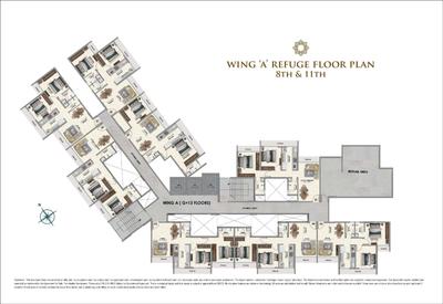 Project Image of 0.0 - 550.79 Sq.ft 2 BHK Apartment for buy in QA Riverfront 3