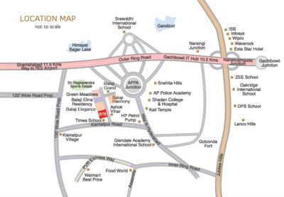 Project Image of 899.43 - 1222.0 Sq.ft 2 BHK Apartment for buy in Credon Balaji Aura