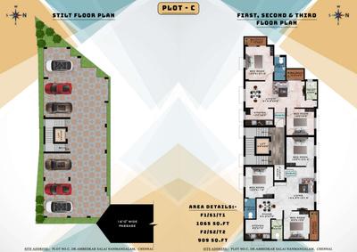 Project Image of 772.0 - 1478.0 Sq.ft 2 BHK Builder Floor for buy in Mithun Springdale
