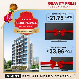Project Image of 239.93 - 690.0 Sq.ft 1 RK Apartment for buy in Gravity Prime
