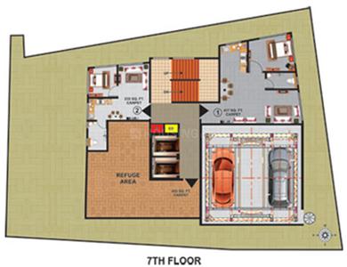 Project Image of 295.0 - 680.0 Sq.ft 1 BHK Apartment for buy in Atlas Royal A