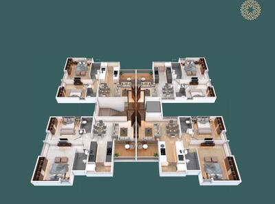 Project Image of 0.0 - 745.0 Sq.ft 2 BHK Apartment for buy in Gangotree Aabha