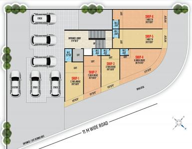 Project Image of 179.76 - 323.89 Sq.ft 1 RK Apartment for buy in Shree Ambika Aangan