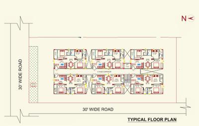 Project Image of 0.0 - 1004.92 Sq.ft 2 BHK Apartment for buy in Sai Dishank Pride
