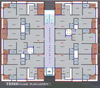 Project Image of 820.96 - 836.57 Sq.ft 3 BHK Apartment for buy in Sheth Vihar Eternity