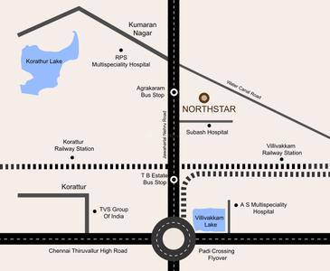 Project Image of 869.0 - 1368.0 Sq.ft 2 BHK Apartment for buy in Pavani North Star