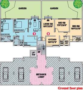 Project Image of 650 Sq.ft 1 BHK Apartment / Flat for sale in Kondhwa for Rs. 4300000