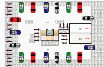 Project Image of 470.0 - 720.0 Sq.ft 1 BHK Apartment for buy in Prajapati Veer Heights