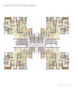 Project Image of 401.28 - 993.0 Sq.ft 1 BHK Apartment for buy in Lodha Splendora