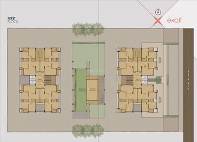 Project Image of 740.02 - 968.11 Sq.ft 3 BHK Apartment for buy in Shakti Exalt