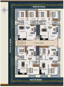 Project Image of 1232.0 - 1330.0 Sq.ft 2 BHK Apartment for buy in Smart MM Residency