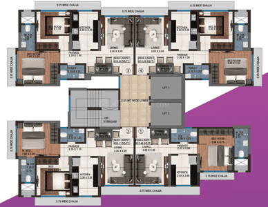 Project Image of 457.46 - 955.0 Sq.ft 1 BHK Apartment for buy in Vaibhavlaxmi Aurigae Residency D Wing