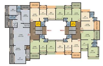Project Image of 271.0 - 710.0 Sq.ft 1 RK Apartment for buy in Saish Sai Anandi Heights