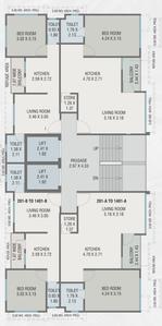 Project Image of 1026.0 - 2051.0 Sq.ft 3 BHK Apartment for buy in Courtyard Primero