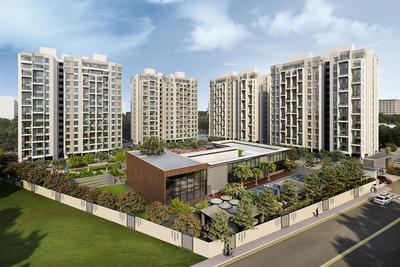 Project Image of 606.0 - 663.0 Sq.ft 2 BHK Apartment for buy in Bhandari 32 Pinewood Drive Phase 1