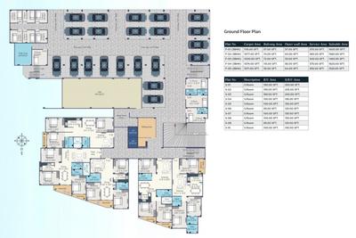 Project Image of 1600.0 - 1750.0 Sq.ft 3 BHK Apartment for buy in Kashyap Arjun Complex