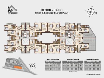 Project Image of 790.72 - 1075.86 Sq.ft 1 BHK Apartment for buy in KK Avenue