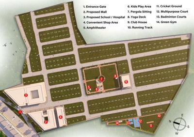 Project Image of 2000.0 - 3000.0 Sq.ft Residential Plot Plot for buy in Kesar Gateway