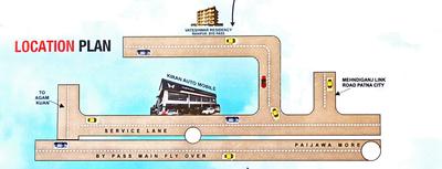 Gokuldham Vateshwar Residency Location Plan 1