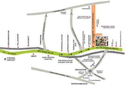 Shivam Aishwaryam Location Plan 1