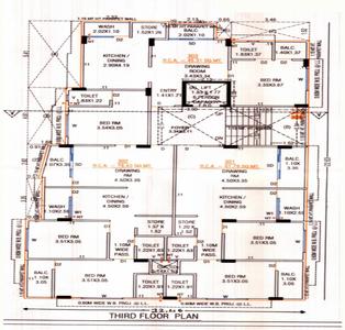 Project Image of 487.71 - 843.89 Sq.ft 1 BHK Apartment for buy in Soham Sachin Arise