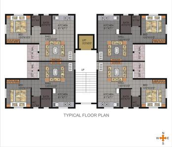Project Image of 0.0 - 650.0 Sq.ft 1 BHK Apartment for buy in Aaradhya Gauri C