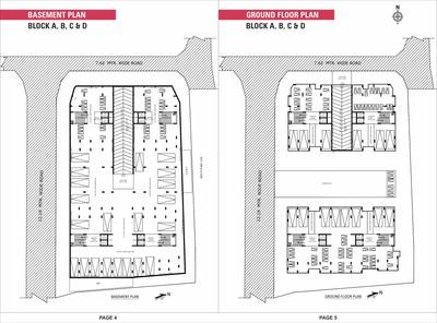 Project Image of 583.08 - 612.36 Sq.ft 2 BHK Apartment for buy in Hiradhan Suviral Apartment