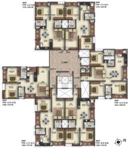 Project Image of 1300 Sq.ft 2 BHK Apartment / Flat for sale in Kasavanahalli for Rs. 14200000