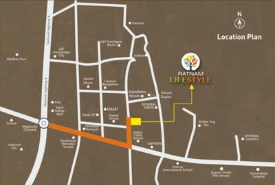 Project Image of 616.99 - 999.97 Sq.ft 2 BHK Apartment for buy in Ratnam Lifestyle