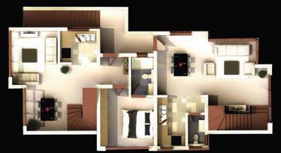 Project Image of 0.0 - 1132.26 Sq.ft 2 BHK Apartment for buy in Vianaar El Tesoro Phase II